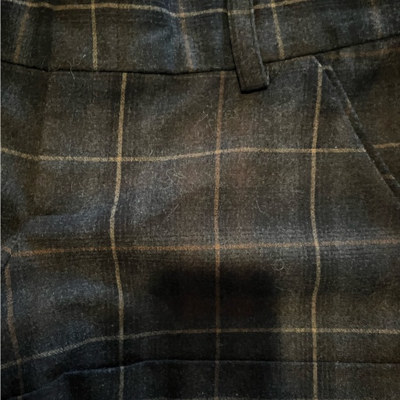 Alice + Olivia Plaid Wool Shorts - Picture 7 of 7